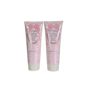 Amber Glow CREME CARAMEL  Hand & Body Lotion  8 Fl.oz ~2pk